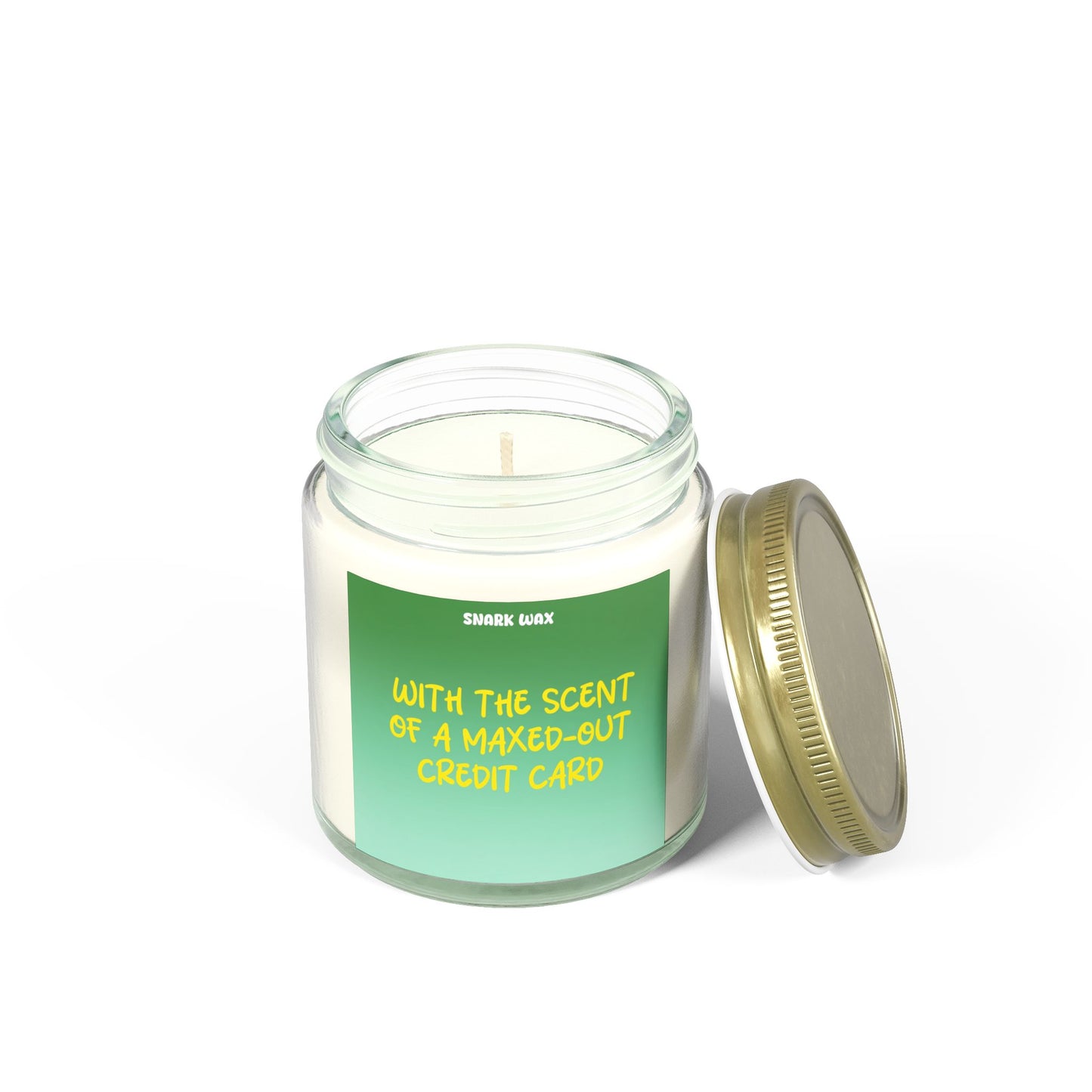 With the scent of a maxed-out credit card