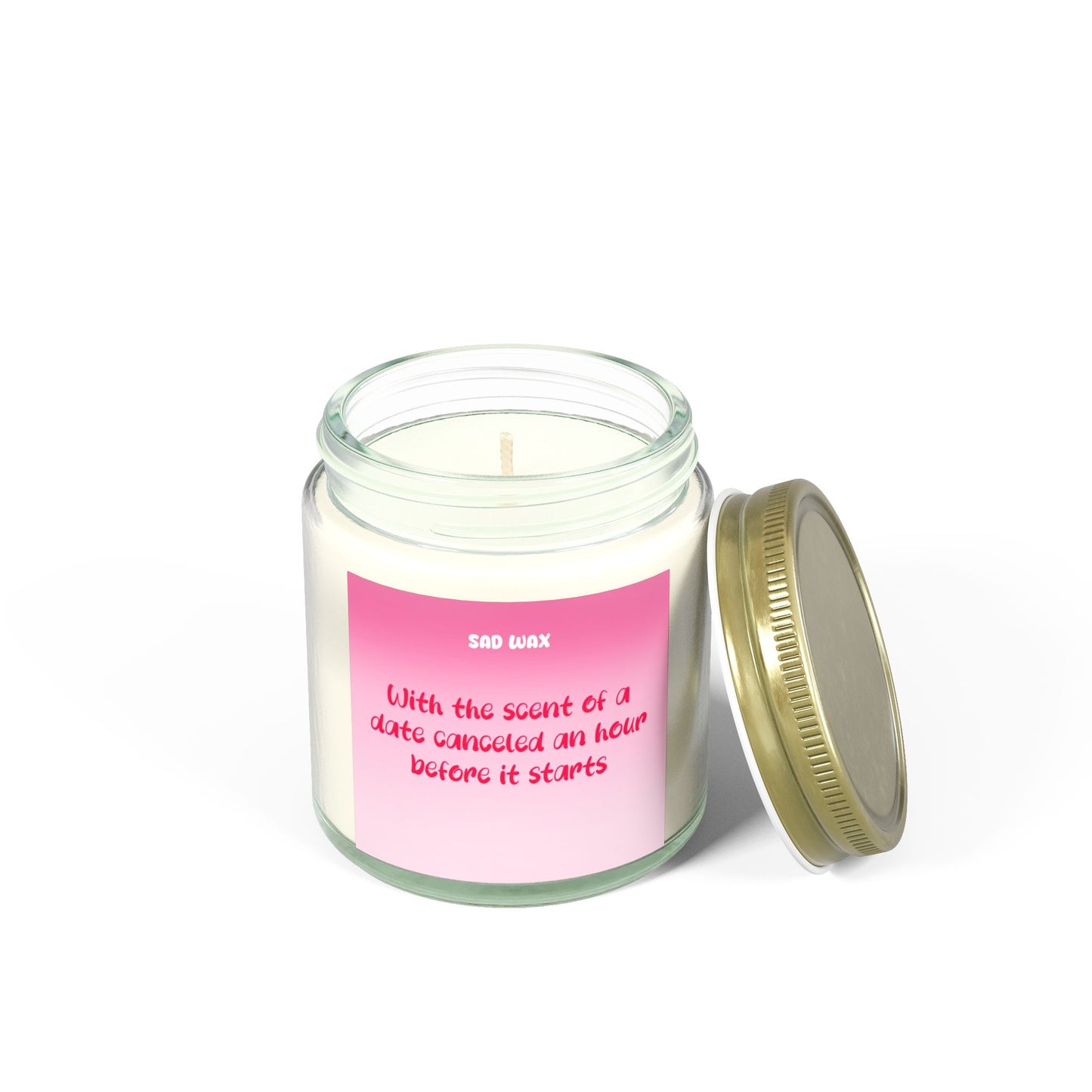 With the scent of a date canceled an hour before it starts