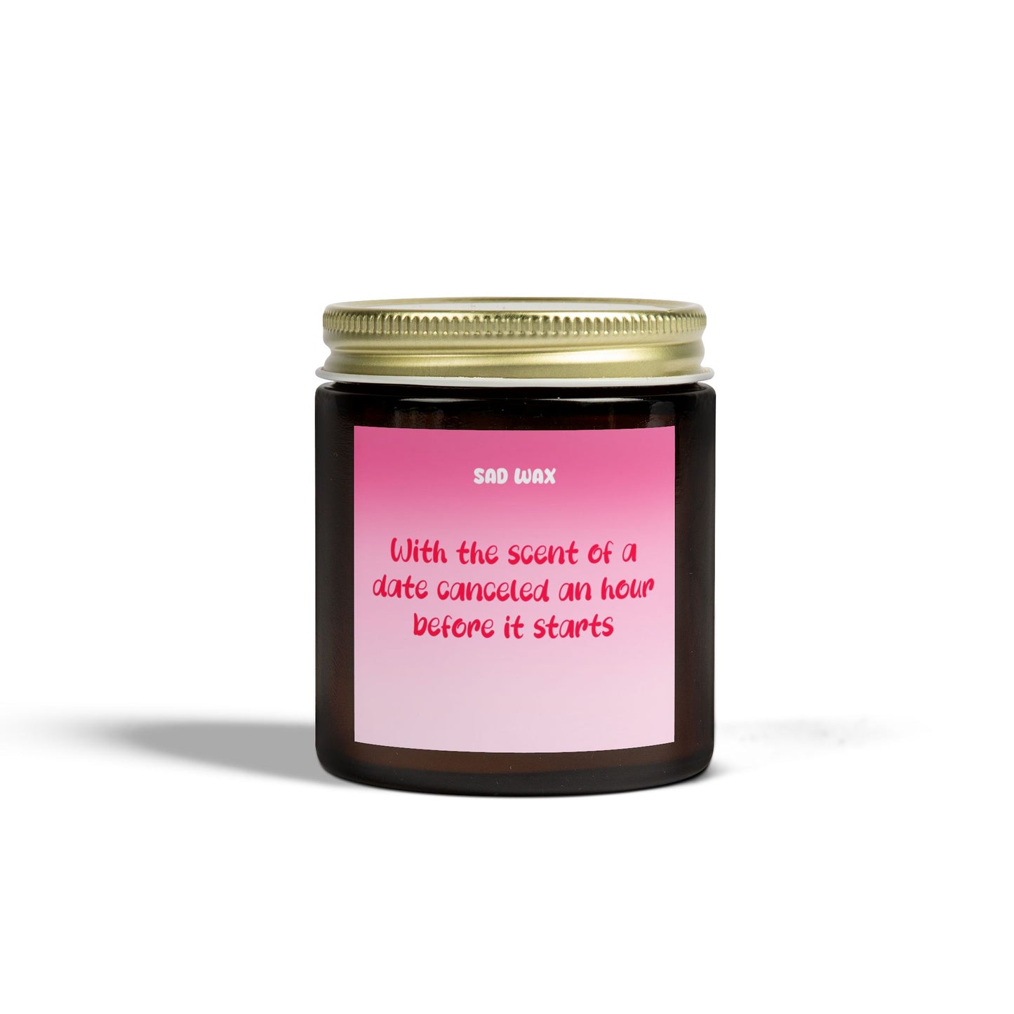 With the scent of a date canceled an hour before it starts