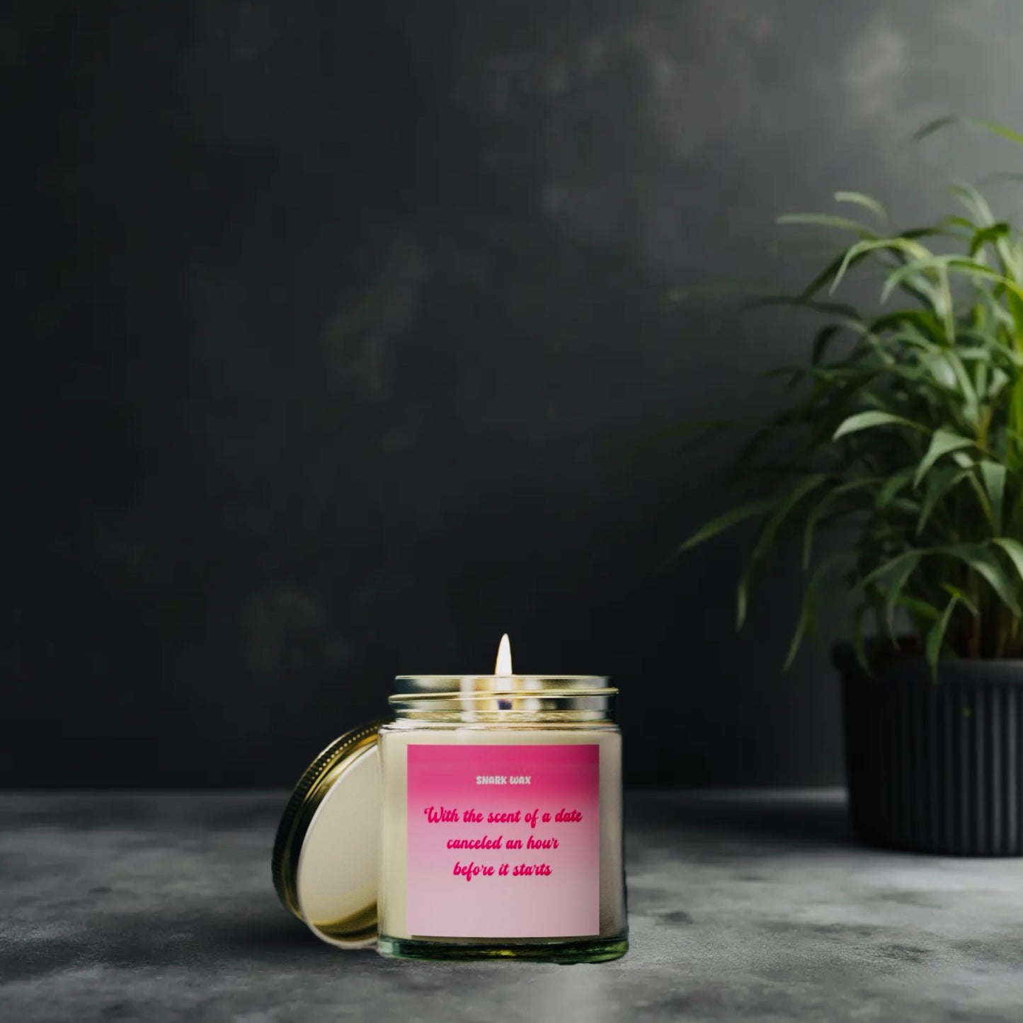 With the scent of a date canceled an hour before it starts