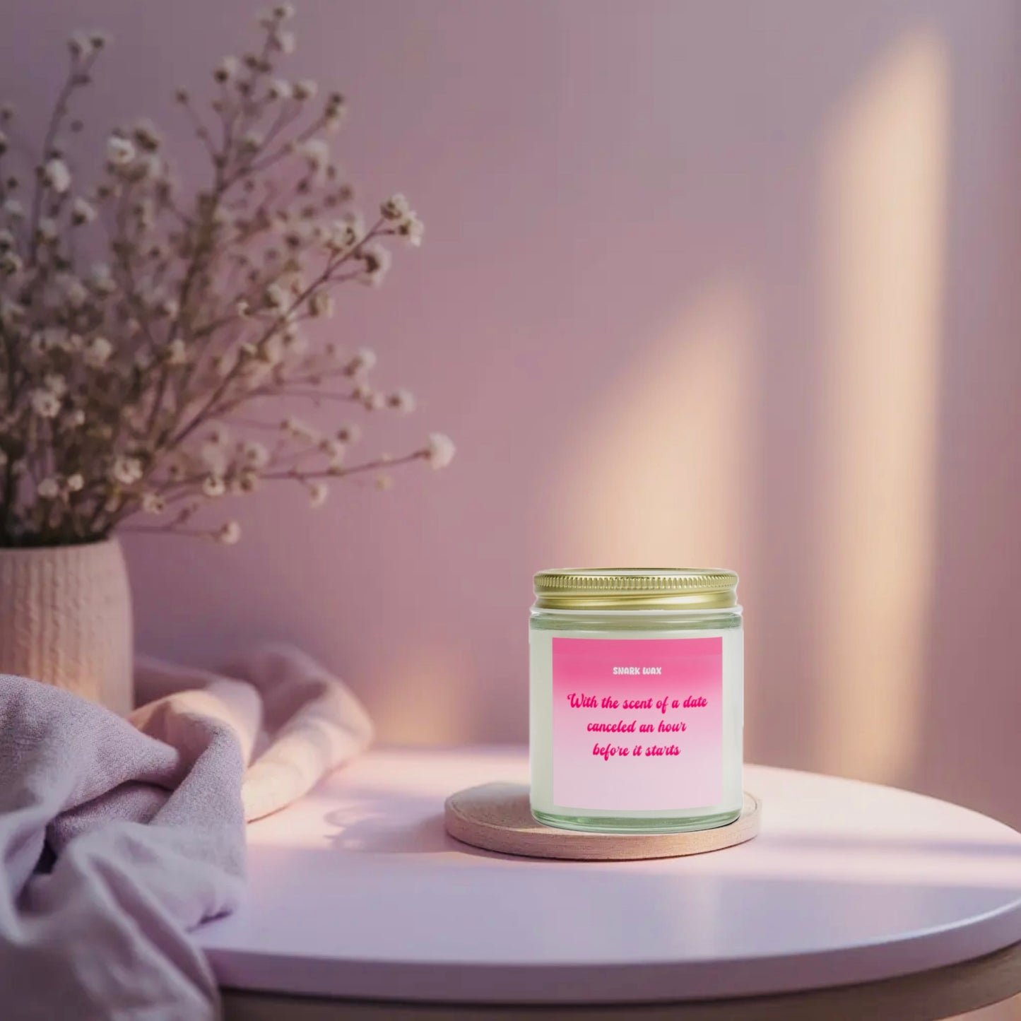With the scent of a date canceled an hour before it starts