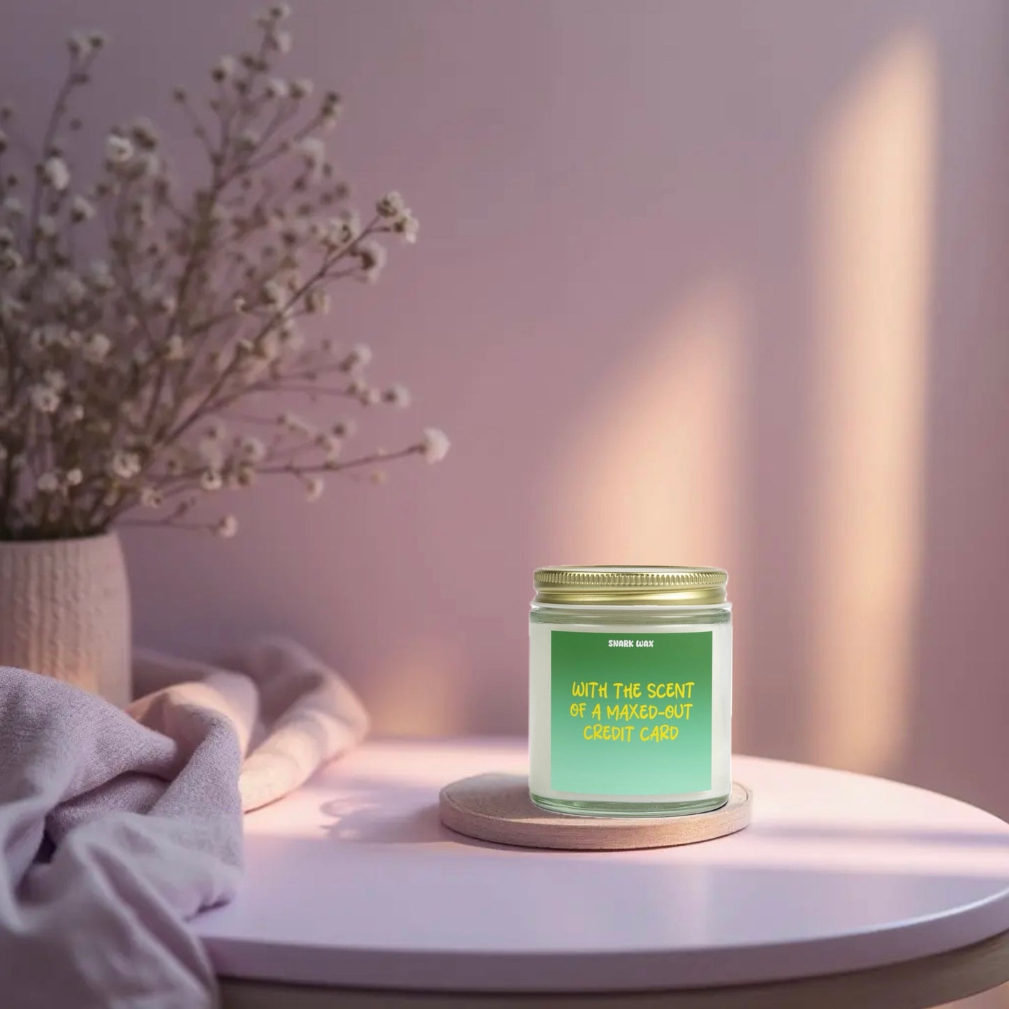 With the scent of a maxed-out credit card