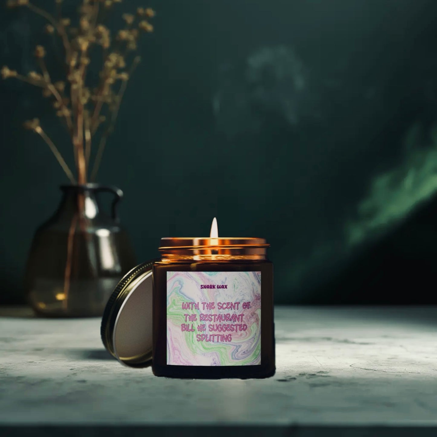 With the scent of the restaurant bill he suggested splitting